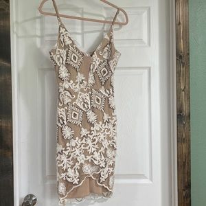 Womens lace cocktail dress size small never worn